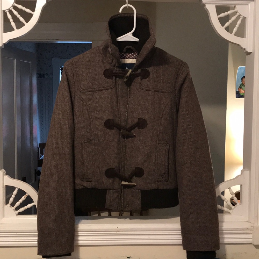Very cute American Eagle wool bomber jacket
